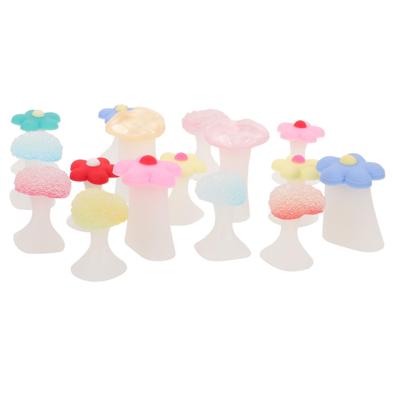 minkissy Silicone Toe Separator 16pcs Pack Toe Separators for Women for Nail Art