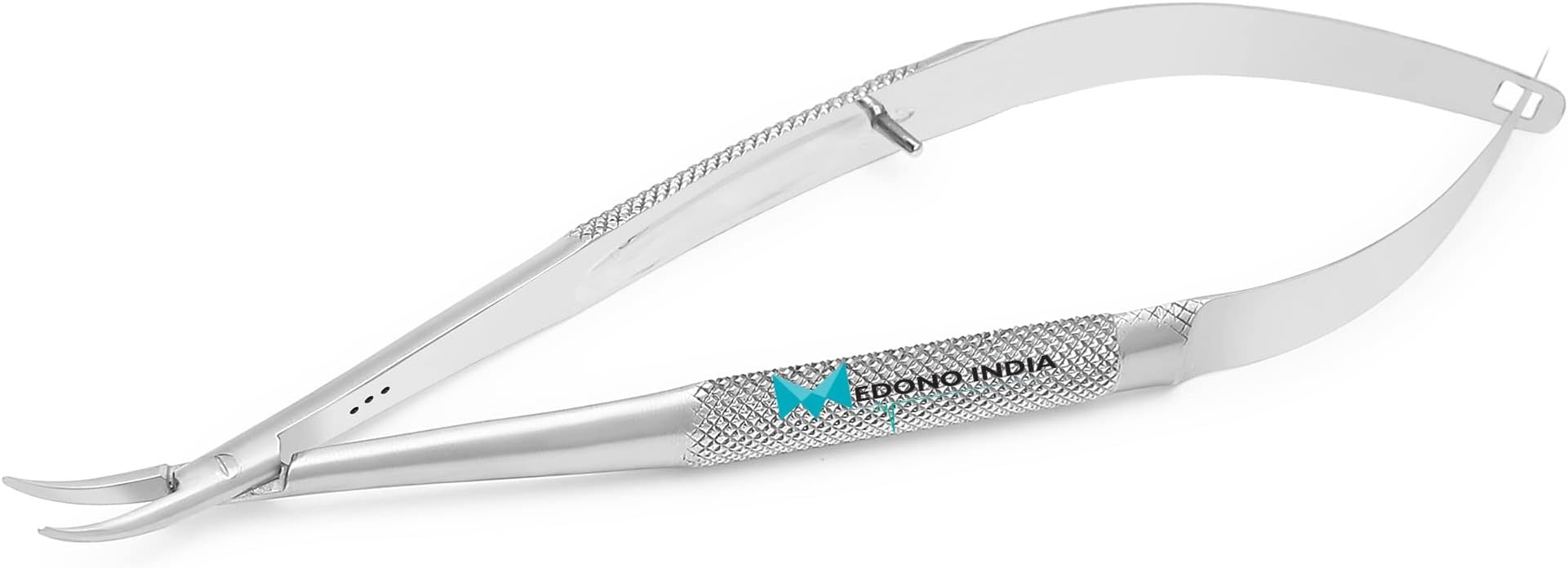 Barraquer Needle Holder (Curved Without Lock) Stainless Steel