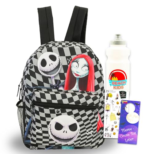 Nightmare Before Christmas Backpack for Kids - Bundle with 16