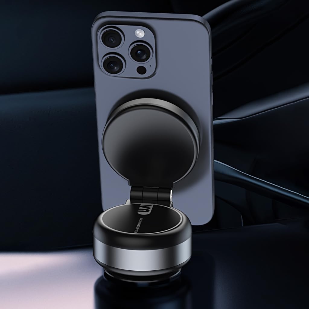 Supporto magnetico per auto con ventosa per parabrezza