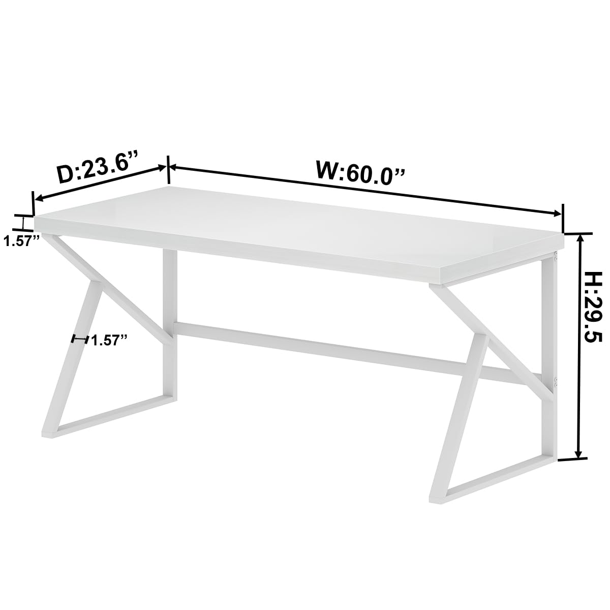 HSH Desk per Scrittura Gamer Studio - Dettaglio
