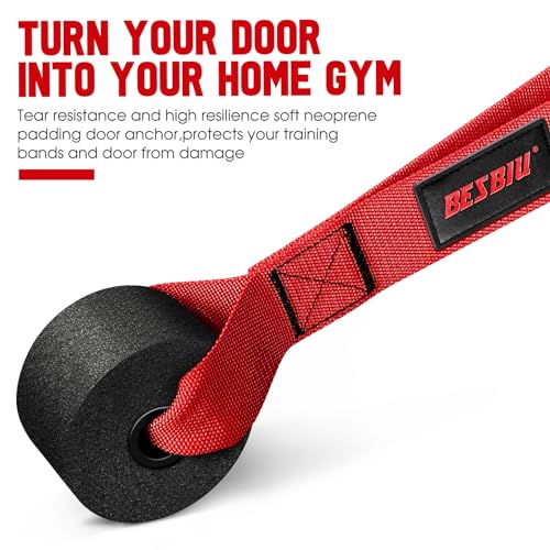 Image of Heavy Resistance Bands for Working Out, 300lbs /360lb /420lb Exercise Bands Workout Bands with Handles, Door Anchor, Ankle Straps, Home Gym Workout Equipment for Men Fitness Strength Training Stretching
