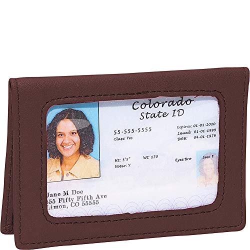 Royce Leather Tri-View Id Holder (Coco) [Luggage]