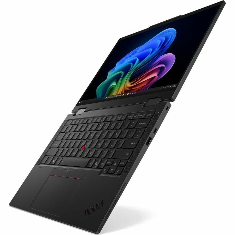 Image of Lenovo ThinkPad T14s Gen 2 21YY001JUS 14 inch Touchscreen Convertible Copilot+ PC 2 in 1 Notebook - WUXGA - 60 Hz - Intel Core Ultra 7 Series 3 355-32 GB - 512 GB SSD - English Keyboard - Black - Intel