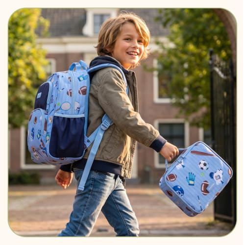 Image of mommore Kids Backpack Set Kindergarten School Bookbag for Boys Girls