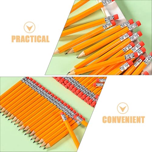 Pencils de golf SOLUSTRE 72 piezas con goma 10cm miniatura 3