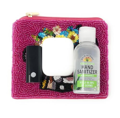 Cow Beaded Coin Purse Pouch, Small Wallets, Gifts for Her, Beaded Coin Purse, Small Pouch, Birthday Gifts, Gift Card Pouch, Cowgirl Gifts, Beaded Pouch3