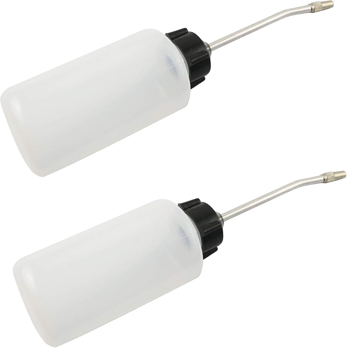 LQ Industrial Sewing Machine Oiler 2PCS 120ml Screw on Cap Extended Spout Oil Bottle Sewing Machine Oil Dispenser