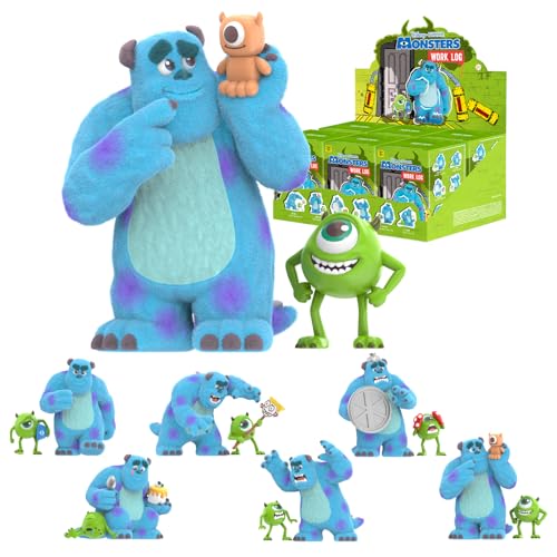 TOP TOY ディズニー(Disney) モンスターズ・インク (Monsters, Inc.) "お仕事日記" シリーズ【アソートボックス 6ピース】ガチャガチャ ブラインド ボックス フィギュア プラモデル プレミアム おもちゃソフビ 誕生日 モンス