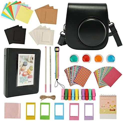 ZUIKAKU 13 in 1 Mini 11 Accessories Compatible with Fujifilm Instax Mini 11 Instant Film Camera-(Rainbow)