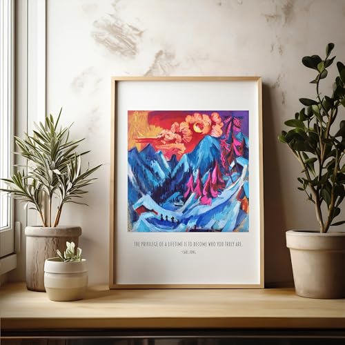 Carl Jung Individuation Wall Art
