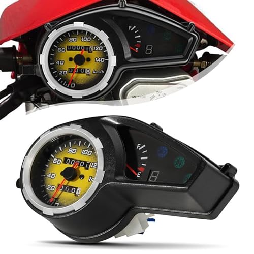 BAOUFF Speedometer Tachometer for Hawk 250,Motorcycle Odometer Fuel Gauge for Hawk250/Hawk 250cc