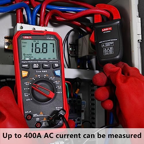 UNIT UTCS06A 400A AC Current Clamp Sensor, UT196/UT139C/UT117C