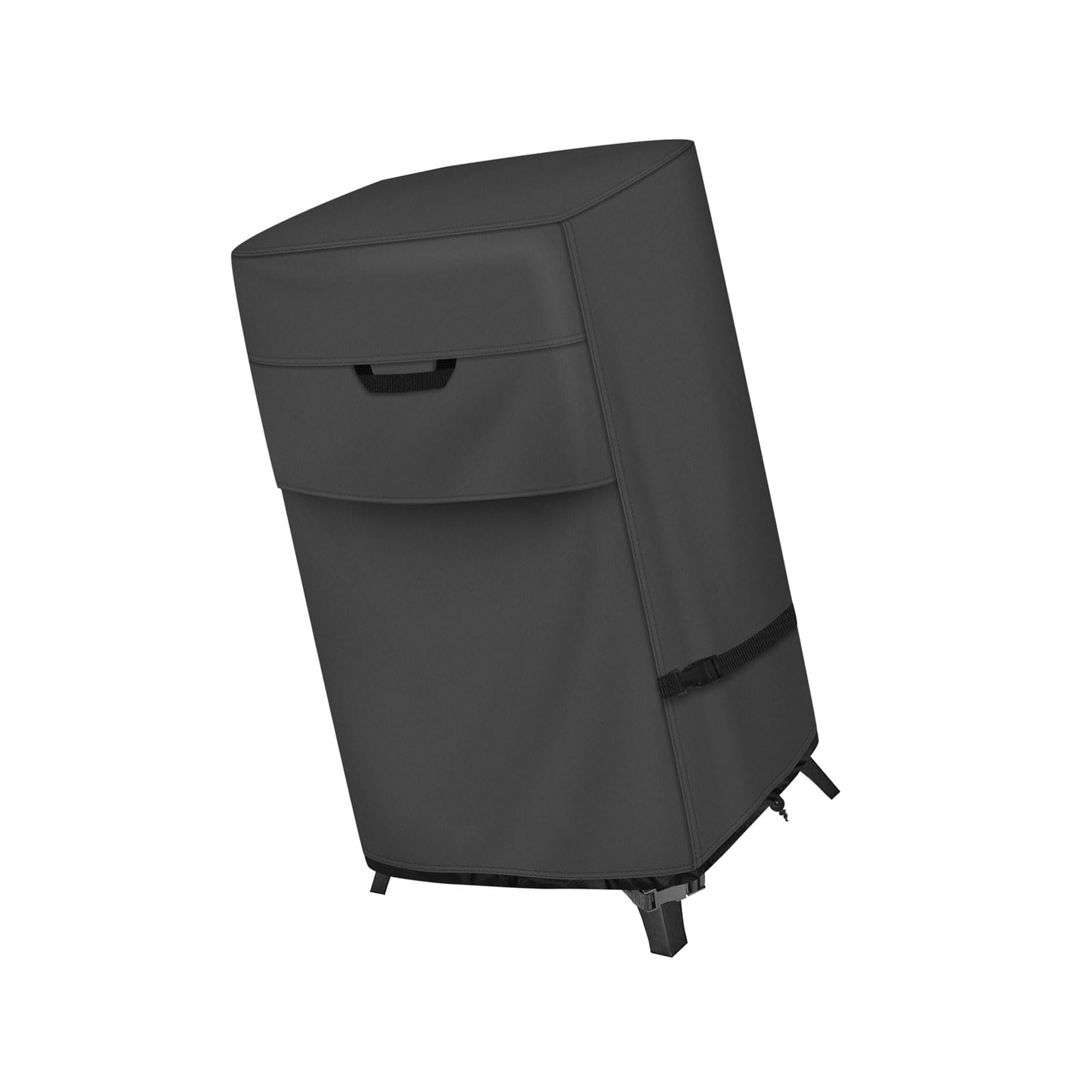 APGLSXY Weatherproof Outdoor Smoker Cover with Secure Rope for 28x23x43Inch Barbecue Smokers Accessories BBQ Cover with Clip