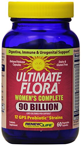 Renew Life Ultimate Flora Women's Complete 90 Billion - 60 Capsules