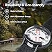 SUUNTO M-9 Wrist Compass, Northern Hemisphere, Multifunctional Compass with Velcro Wristband, Compact Waterproof Navigation Comapss for Hiking & Adventure, Black