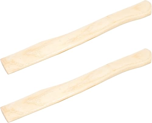 Yardwe Hacha de madera de reemplazo de mango de hacha de hacha 2 unids hacha mango de hacha reemplazo de mango de hacha de madera accesorio 3