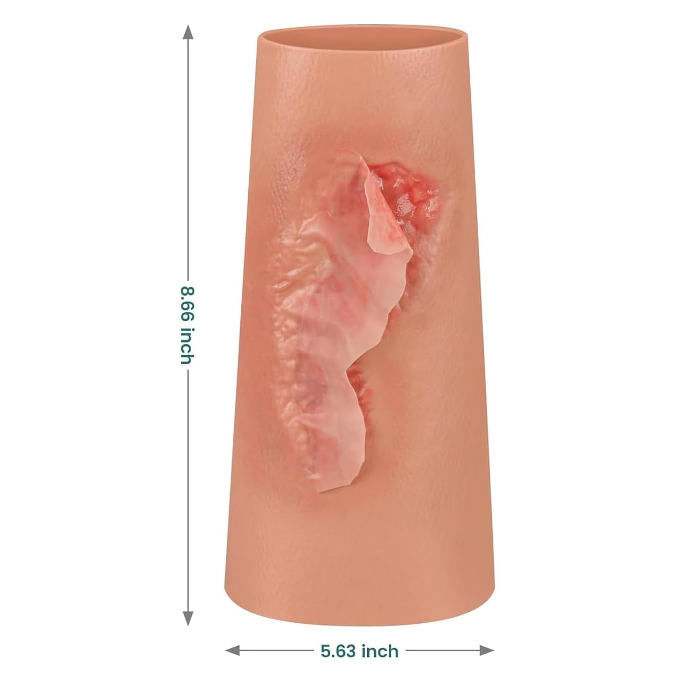 Abrasion Wundversorgung Training Sleeve, Wunde Packung Trainer, Wearable Trauma Hautmodell, Medizinische Ausbildung Modell, Wunde Reinigung Behandlung Modell, Für Medizinische Klassen, Arzt