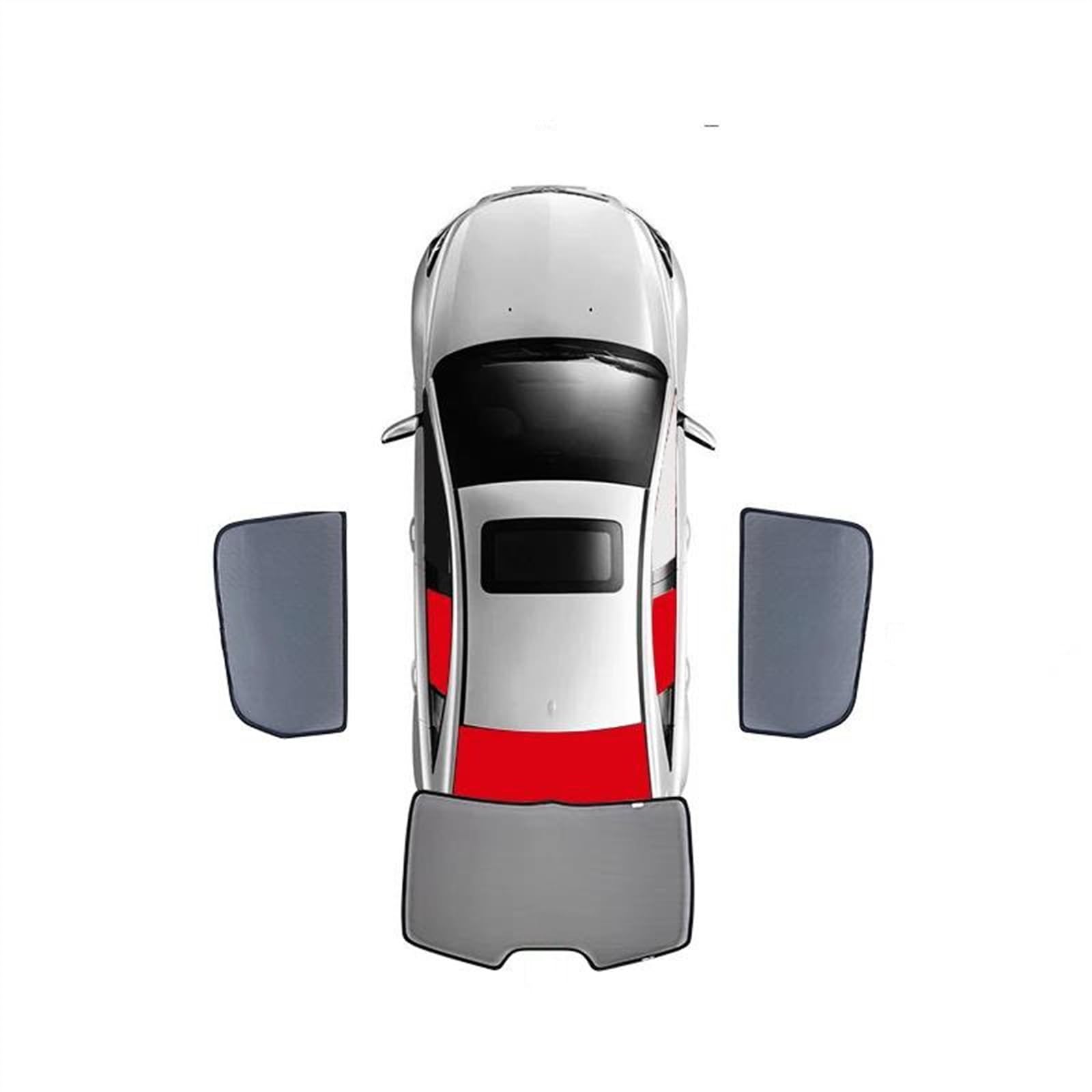 Visière fenêtre voiture MG ZS GS pour des trajets de vacances au frais en famille