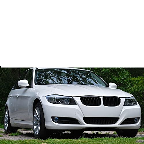 Rejilla de riñón negro brillante para BMW E90 de 2009 a 2012 6