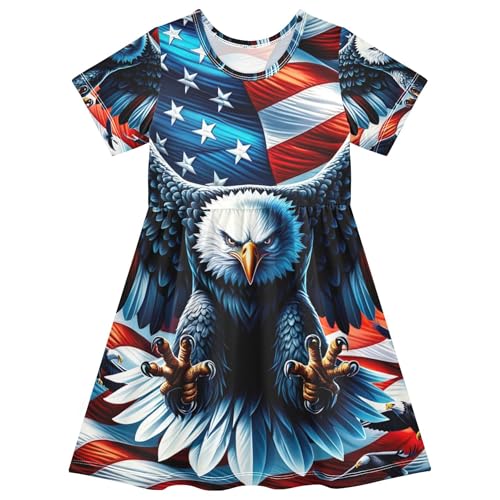 Toddler Girls Dresses American Eagle USA Casual Clothing 2t Summer Outfits Little Girl