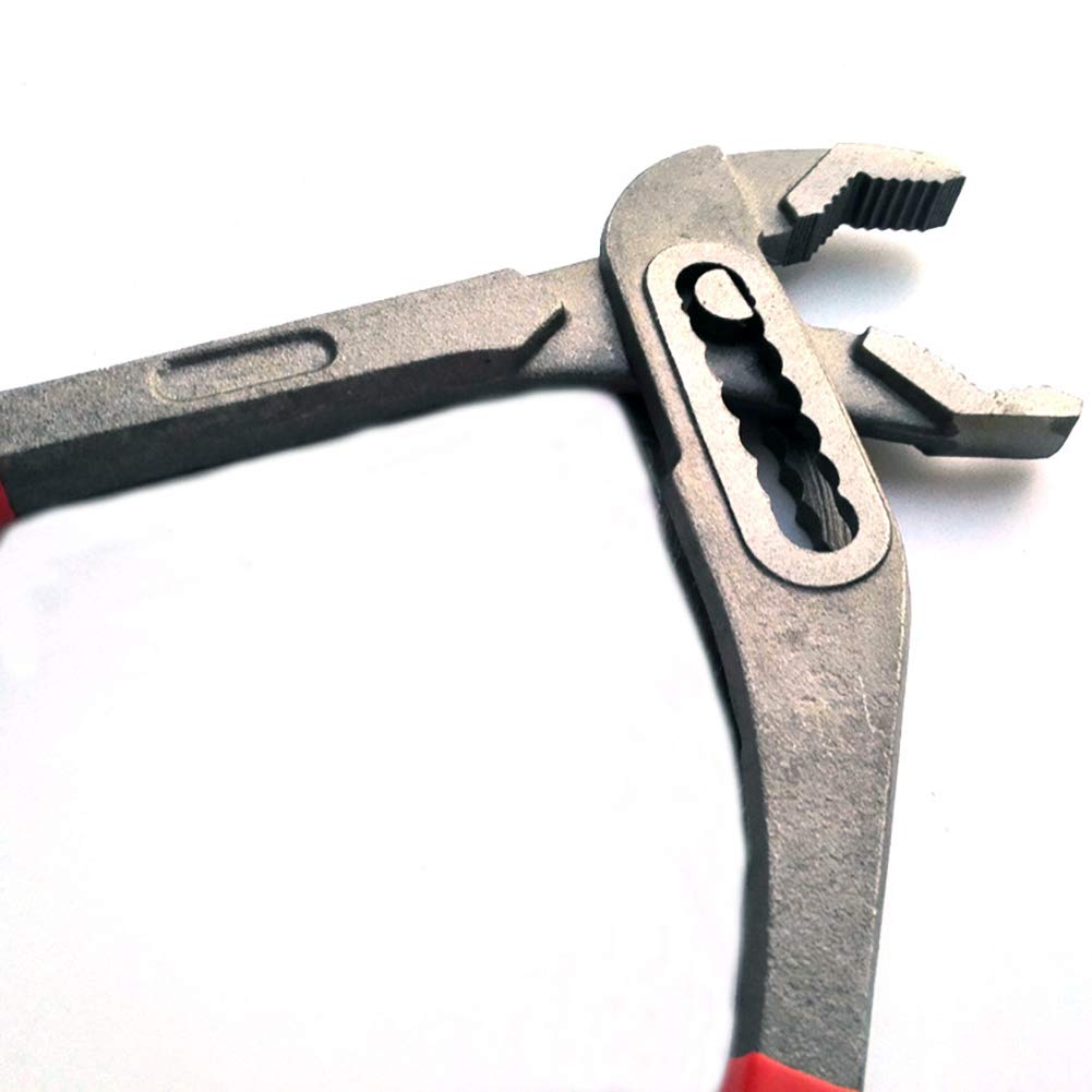 Herramientas hidráulicas, 1 juego de alicates de bomba de agua sumergibles de acero de 20.3 cm/25.4 cm/30.5 cm, llave universal para tuberías, herramientas de mano de fontanero, cortador de