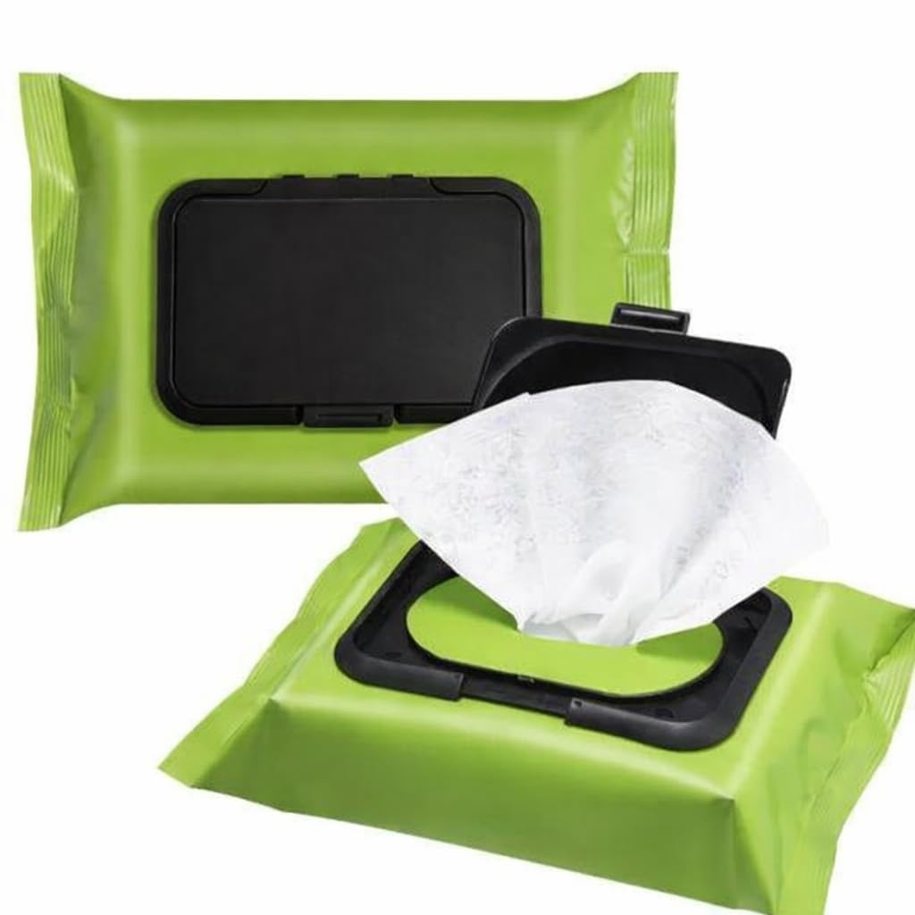 Buntychiku Fresh Clean Glow makeup remover wipes 60 pcs Wet Wipes for Face Avocado plant extract