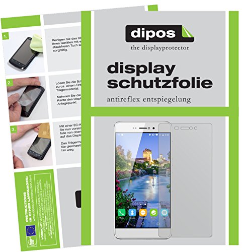 dipos I 2X Protection ecrán Mat Compatible avec BLUBOO Picasso 5 Pouce Films de Protection d'écran