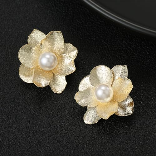 Gold Statement Leaf Rhinestone Stud Earrings, Gold Flower Filigree Dangles, Pink/Purple/Yellow Flower Acrylic Earrings2