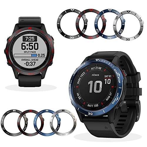 Cadran Fenix 3 protection lunette montre connectée boîtier acier - 2