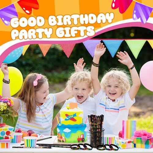 Sabary 48 lápices y pulseras feliz cumpleaños miniatura 5