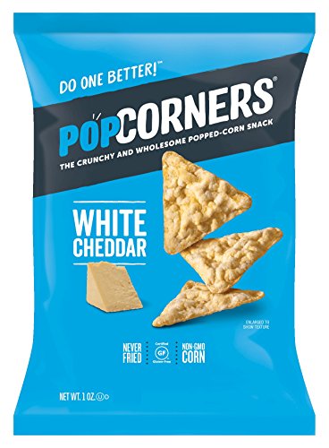 Popcorners popped corn chips White cheddar (893594002051)