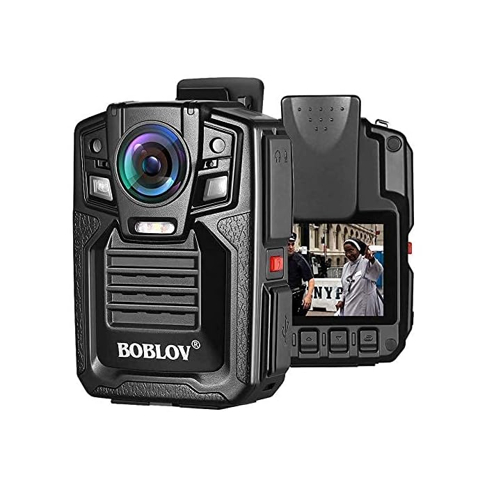 Buy BOBLOV D7 Body Worn Camera, 1296P Waterproof Body Camera for