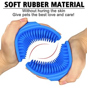 2-Pcs-Dog-Grooming-Brush-Pet-Shampoo-Brush-Dog-Bath-Grooming-Shedding-Brush-Soothing-Massage-Rubber-Comb-with-Adjustable-Strap-for-Short-Long-Haired-Dogs-and-Cats - Cucciolini Doodles   2-Pcs-Dog-Grooming-Brush-Pet-Shampoo-Brush-Dog-Bath-Grooming-Shedding-Brush-Soothing-Massage-Rubber-Comb-with-Adjustable-Strap-for-Short-Long-Haired-Dogs-and-Cats