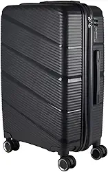 Mala de Viagem Media 23kg em Polipropileno 4 rodas 360 - AeroMalas Dublin (Grafite)