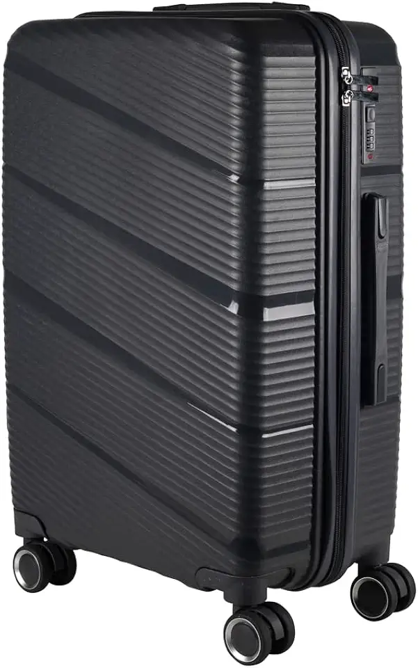 Mala de Viagem Media 23kg em Polipropileno 4 rodas 360 - AeroMalas Dublin (Grafite)
