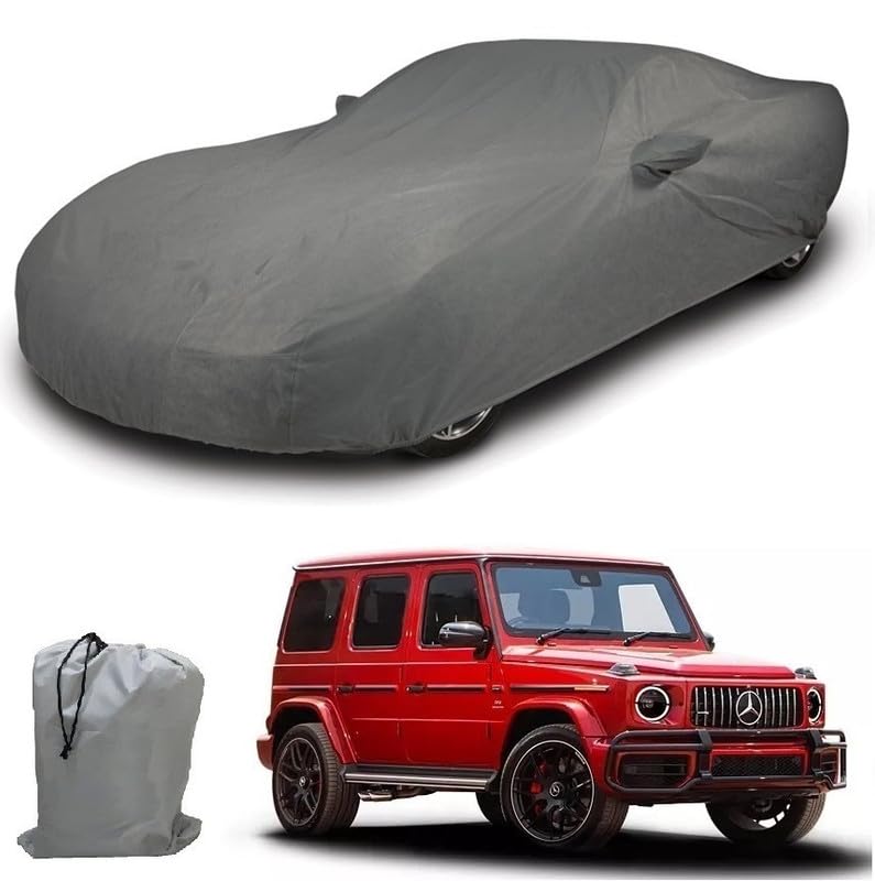 Image of ARCUATE Triple Layer Custom fit Car Body Cover for Mercedes Benz G Class |Top Layer Dustrproof | Middle Layer Waterproof | Bottom Layer Scratch Protection | Outdoor Indoor Fabric