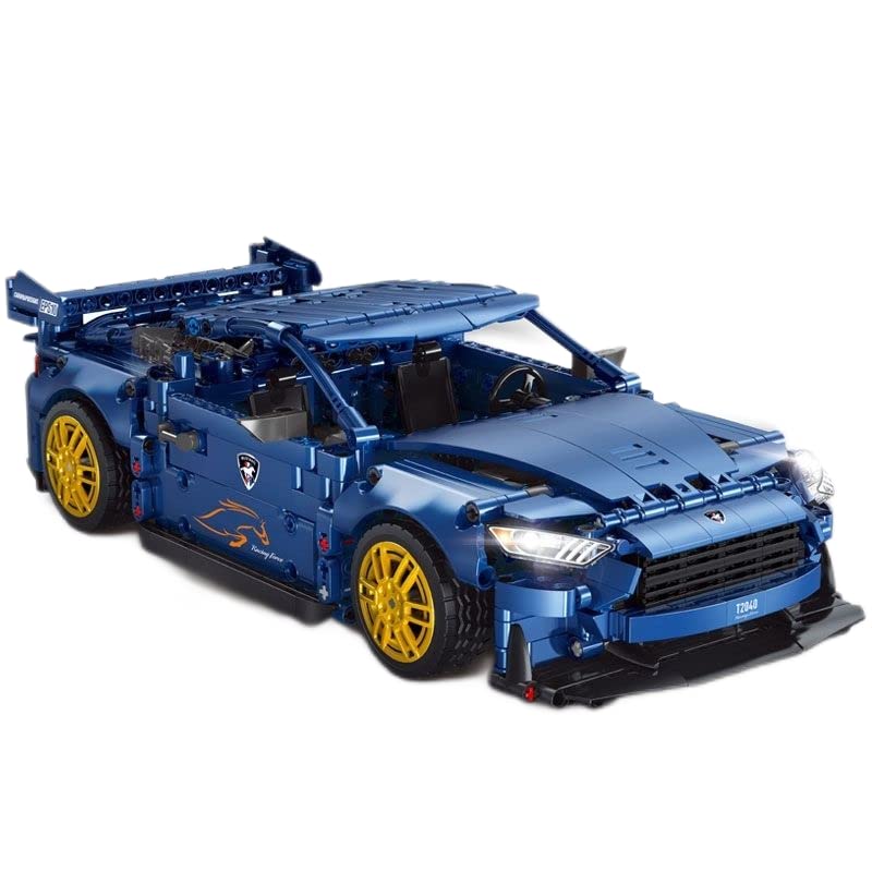 litodinogo TGL T2040 Technik Rennwagen Modellauto Bausatz im Maßstab 1:14, Supersportwagen, Modellbausatz, Sammlerstück…