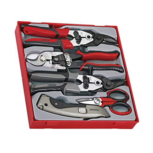 Teng Tools 5 Piece Cutting Tool Set - TTDCT05, Silver