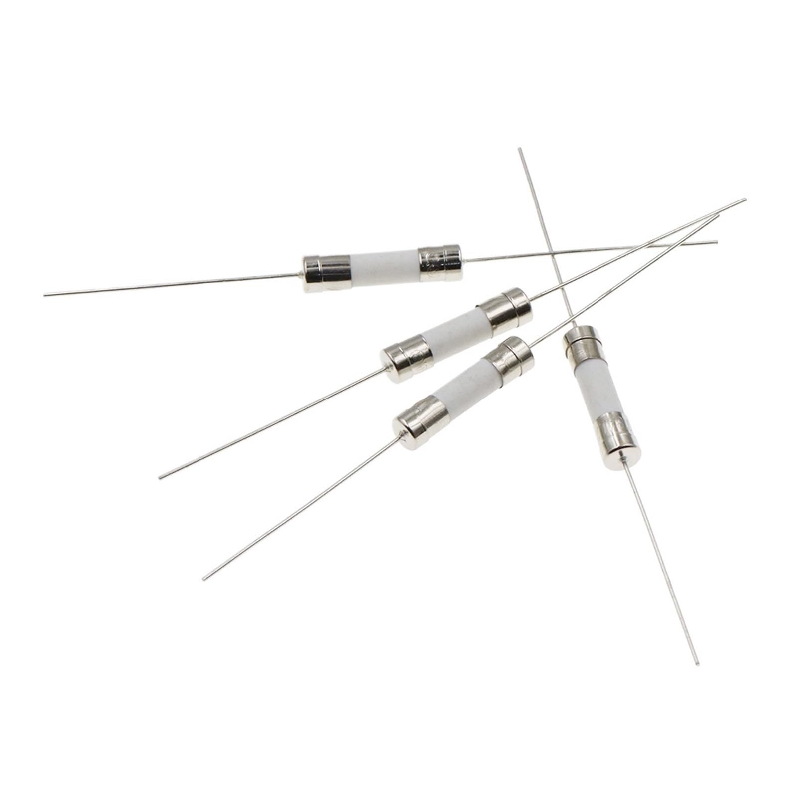 100 PCS 5 * 20mm Schnellwirkende Keramik Sicherung Langsam Wirkende Rohr Sicherung mit pins 5X20MM 250V 0.5A 1A 2A 3A 4A 5A 6A 7A 8A 10A 12A 15A 20A(6.3A,Slow T)