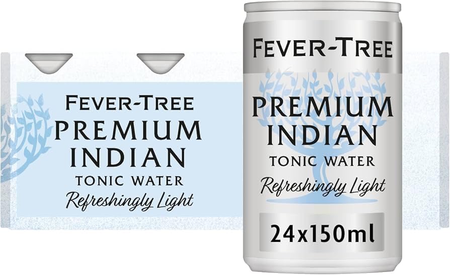 Fever-Tree Refreshingly Light Indian Tonic Water 15 x 150ml Cans