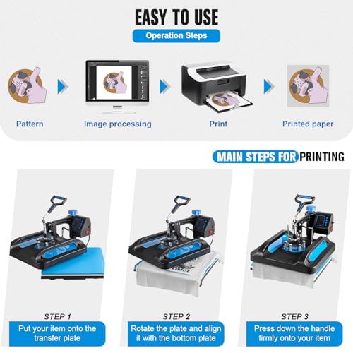 Topdeep GH539 Pro Heat Press 15X12 Inch thumb #7