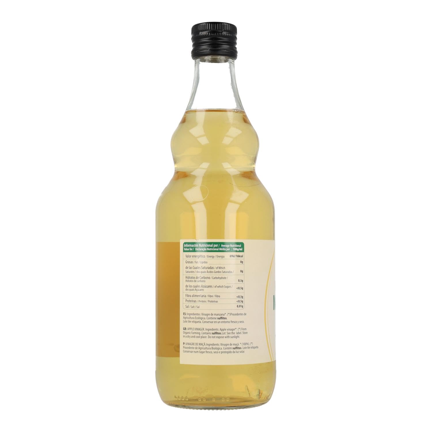 VINAGRE DE Manzana Bio 750 ml SOLNATURAL