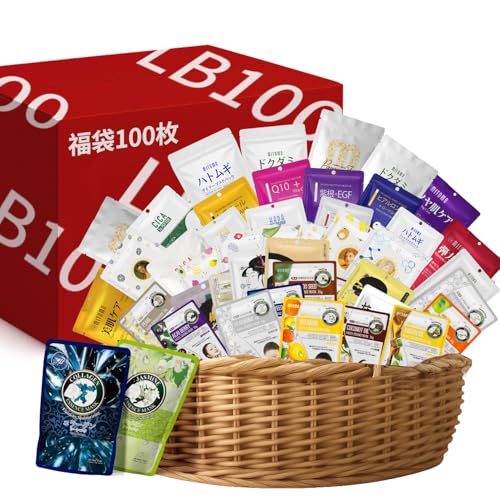 MITOMO LIFE お得な フェイスパック 福袋 100枚 パック 福袋 敏感肌 大容量【LBKL000100】