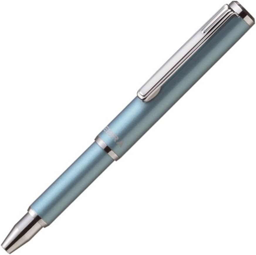 Zebra SLF1 Mini Ballpoint Pen, 0.7 mm, Light Blue Body, Black Ink