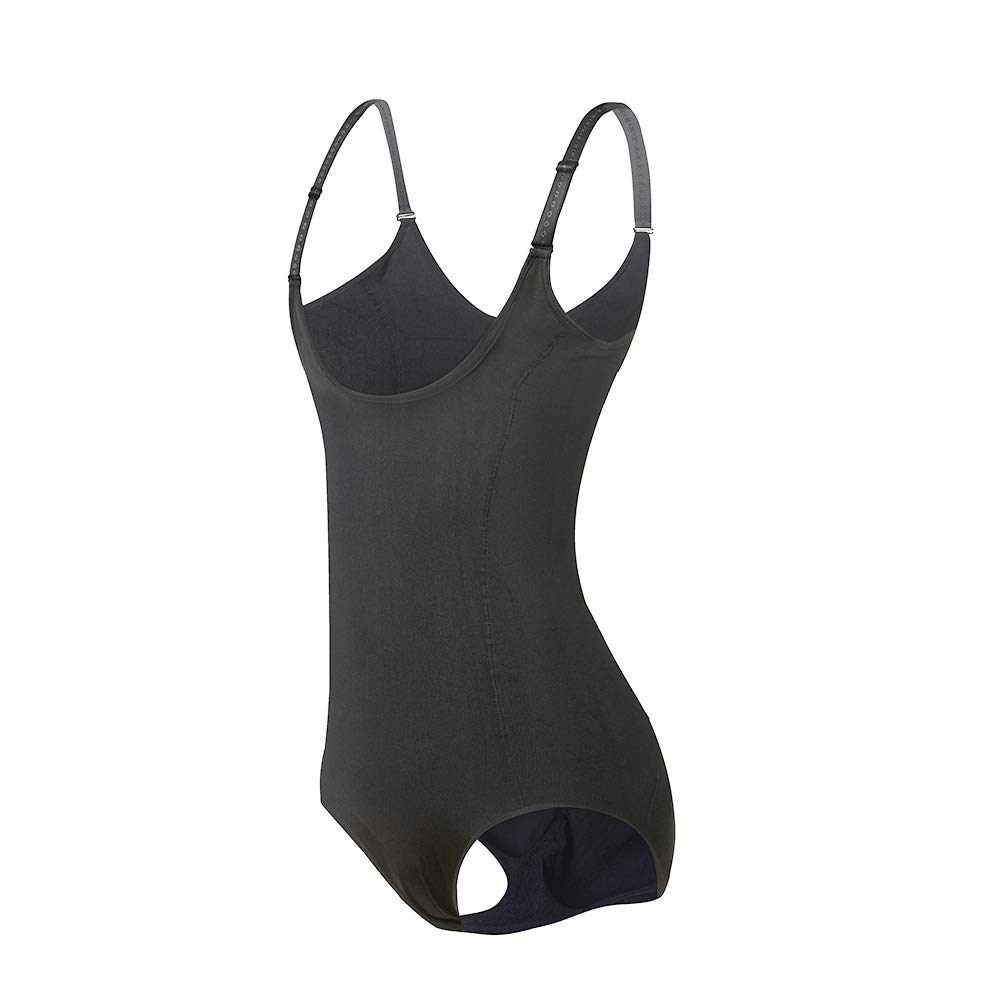 Amazingjoys Open Bust Shapewear Seamless Bodysuit Tummy Control Body Shaper for Women