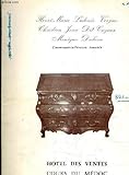  FASCICULE DE VENTES AUX ENCHERES - HOTEL DES VENTES COURS DU MEDOC - JEUDI 6 DECEMBRE 1979 A 14H30 - MEUBLES ANCIENS OBJETS DE BEL AMEUBLEMENT MEUBLES ANGLAIS.
