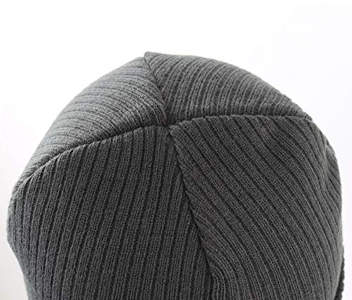 Home Prefer Toddler Boys Girls Rib Knit Kids Winter Hat Warm Skull Beanie Caps - Image 4