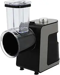 Máquina Cortador Ralador Triturador Cozinha Elétrico Profissional 5 em 1 (110V - PRATA)