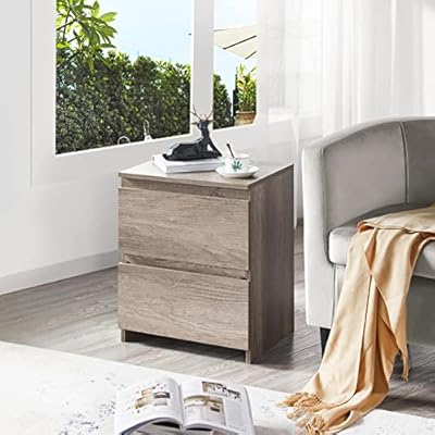 Topeakmart Lift Top Coffee Table with 2PCS End Table, 3 Piece Living Room Table Set, Side Tables with 2 Drawers, Rustic… 51h0SZwSDQL. SS400